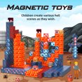 thumbnail image 2 of CENOVE Magnetic Blocks Magnetic Tiles Toddler Toys for 3+ Year Old Boys Girls-Build Sword World Caverns , Montessori Stem Construction Toys for Kids 3-8 Gifts, 2 of 7