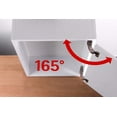 thumbnail image 5 of Berta 165 Degree Soft Close Full Overlay Frameless Lazy Susan Cabinet Hinges with Screws (4 Pack), 5 of 8