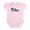 Petal Pink, variant on CafePress - Tadpole Body Suit - Baby Light Bodysuit, Size Newborn - 24 Months