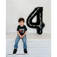 thumbnail image 4 of Number Balloon 40 Inch for Birthday Decorations, Large Foil Balloon Numbers, Mylar Giant Birthday Balloon for Boy Girls Women Men, 4 of 17