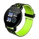 thumbnail image 1 of Smartwatch IP67 Reloj de pulsera resistente al agua Reloj de pulsera con correa de silicona Reloj de pulsera unisex para fitness, verde Monstrate EL001369-04B, 1 of 2