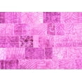thumbnail image 1 of Ahgly Company Indoor Rectangle Patchwork Pink Transitional Area Rugs, 2' x 3', 1 of 4