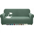 thumbnail image 2 of Waterproof Sofa Cover Non-Slip High Stretch 1 Piece Water Repellent Couch Slipcover with Elastic Straps, Washable Sofa Protector Four Seasons Universal, 2 of 5