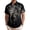 Dark Animal13, variant on Mens Hawaiian Shirt Animal Short Sleeve Button Up Beach Shirts Summer Resort Clothes for Travel Vacation