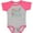 Baseball Heather and Hot Pink, variant on Inktastic Biology Teacher Like Mommy Boys or Girls Baby Bodysuit