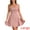 Pink, variant on DARING DIVA Women's Sleeveless Sweetheart Neck Flared Swing Mini Dresses L Pink