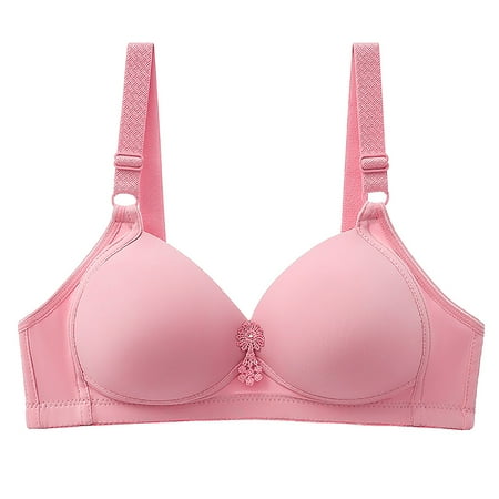 LEEy-World Lingerie for Women Plus Size Bra for Women Support Seamless Full Coverage Non Padded Everyday Plus Size B E