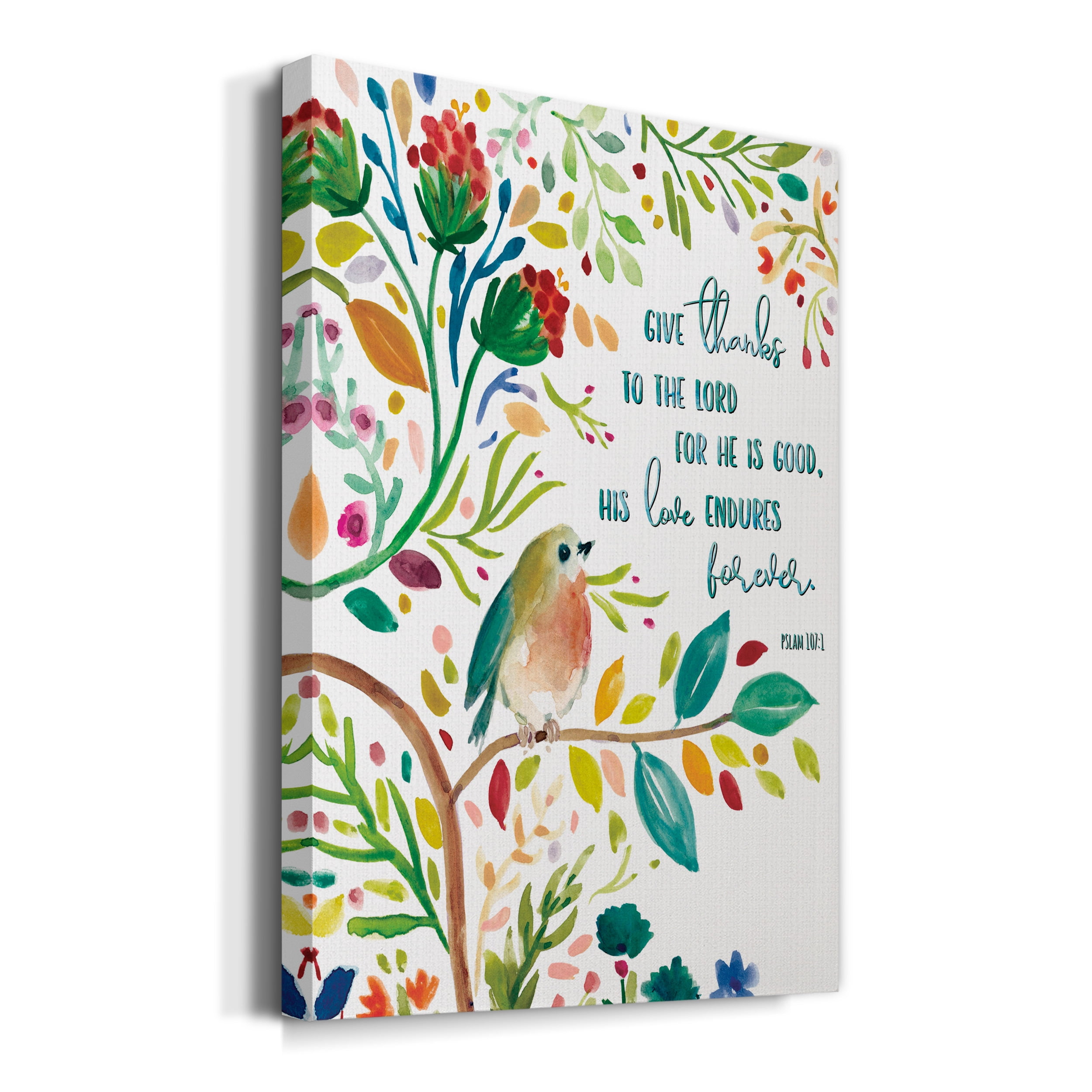 Give Thanks Premium Gallery Wrapped Canvas - Ready to Hang - 32 x 48