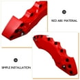 thumbnail image 3 of UPGRATOR 1Par Cubierta De Caliper Para Con Material Duradero ABS Color Rojo Para Autos, 3 of 7