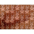 thumbnail image 4 of oneOone Cotton Cambric Fabric Rabbit Block Print Fabric BTY 56 Inch Wide, 4 of 4