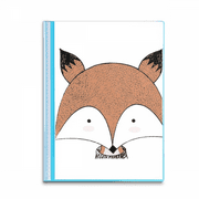 Simplicity Style Immature Fox Book Sheet Protectors Portfolio Binder Folder
