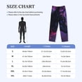 thumbnail image 4 of Fotbe Galactic Wolf Stare Pantalones de Pijama para Hombre, Pantalones de Dormir, Pantalones de Casa con Cintura Ajustable y Bolsillos-Small, 4 of 6
