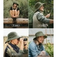 thumbnail image 6 of GearTOP Wide Brim Sun Hat for Men and Women - Mens Bucket Hats with UV Protection for Hiking - Beach Hats for Women UPF 50+ (Army Green, 7-7 1/2), 6 of 10