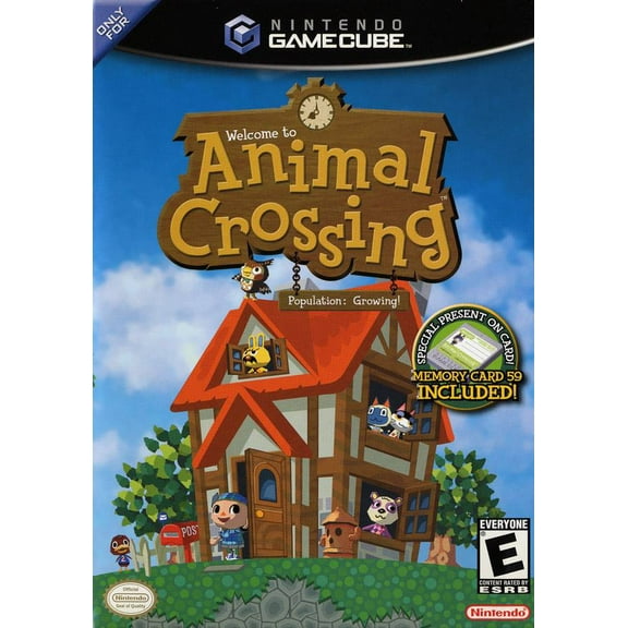 Restored Animal Crossing | Nintendo GameCube (Refurbished)
