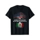 thumbnail image 1 of 100% Cotton American Raised Mexican Roots T-Shirt Featuring Flag Inspired Tree Art, 1 of 6