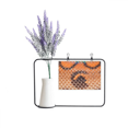 thumbnail image 1 of Snack Leather Design Artificial Lavender Flower Vase Bottle Card, 1 of 2