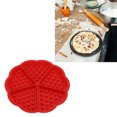 thumbnail image 4 of Waffle Silicone , Easy Cleaning Baking   Elasticity Easy Demoulding  For Waffle For Chocolates For Cakes 4 Grid Rectangular 51060,5 Grid Heart Shape 51068,4 Grid Heart Shape 58004, 4 of 8