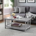 thumbnail image 2 of Convenience Concepts Mission Table Basse, Fini Bois Gris, 2 of 8