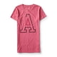 thumbnail image 1 of Aeropostale - Camiseta gráfica con logo para mujer, rosa, grande Aeropostale  Camiseta gráfica, 1 of 2
