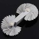 thumbnail image 4 of 2 Sets Thread Pitch Gauge Screw Pitch Cutting Gauge Pitch Measuring Tool, 4 of 4