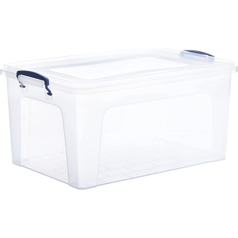 Clear box for storage 30L - Set of 5