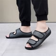 thumbnail image 5 of YOURDIARY Men Women Diabetes Sandals Open Toe Extra Wide Non Slip Adaptive Shoes for Lymphedema Edema Arthritis Swollen Feet, 5 of 7