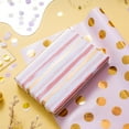 thumbnail image 6 of Pink Wrapping Paper Roll - Mini Roll - Stripe/Dot/Sequin for Gift Wrap, DIY Craft - 17 x 120 inches - 3 Rolls (42.5 sq.ft.ttl.), 6 of 14