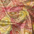 thumbnail image 5 of Ambesonne Pale Pink Window Valance, Romantic Roses Garden, 54" X 18", Yellow Coral Pink, 5 of 5