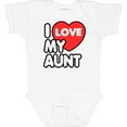 thumbnail image 3 of Inktastic I Love My Aunt Boys or Girls Baby Bodysuit, 3 of 5