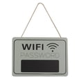 thumbnail image 1 of Domqga Display Wi-Fi Password Signage ,Password Display Signage Wall Hanging Coffee Shop Bookstore Retro Hanging Blackboard,Wi-Fi Password Sign, 1 of 11