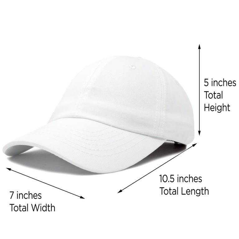 Plain white shop hat walmart