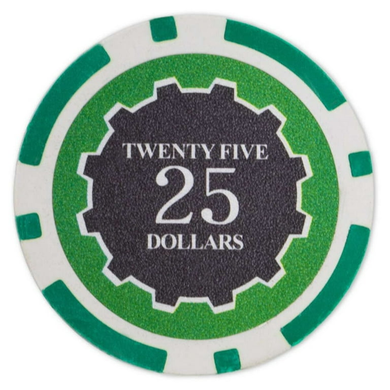Showdown Clay Poker Chips - (Roll of 25)