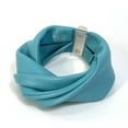 thumbnail image 2 of Pre-Owned HERMES Medor Torsade Petit H Bracelet, Leather, Women's, Light Blue (Good), 2 of 9