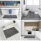 thumbnail image 4 of Non-Slip Extra Thick Bath Mat Microfiber Absorbent Shower Mat for Bathroom Machine Thick (Navy Blue, 40 x 60cm) GROOFOO, 4 of 4