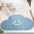 thumbnail image 4 of Cute Cartoon Cloud Door Mat, Dust-Removal Entryway Rug, Floor Mat for Home, 4 of 5
