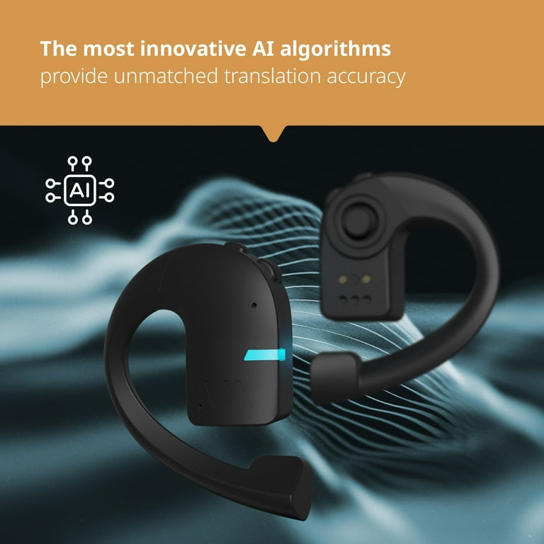 Vasco Translator E1 | Language Translator Earbuds with Over 50