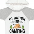 thumbnail image 4 of Inktastic Id Rather Be Camping with Tent Trees and Stars Boys or Girls Baby Bodysuit, 4 of 5