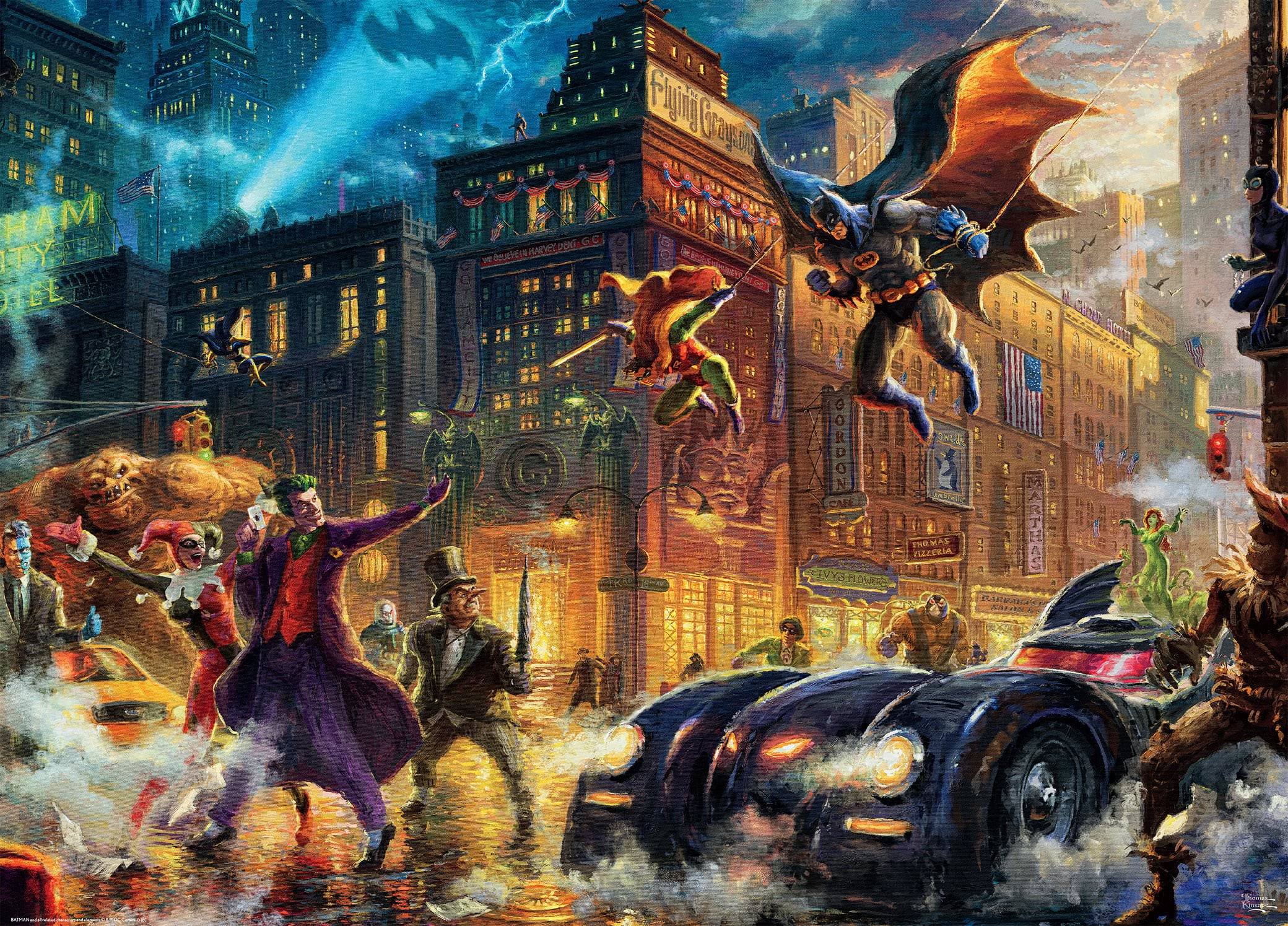 Thomas kinkade cheap dc puzzles