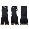 thumbnail image 1 of Traje de baloncesto para hombre, jersey con estampado DIY, competición, equipo de estudiantes, entrenamiento, chaleco deportivo, traje de entrenamiento, 1 of 4
