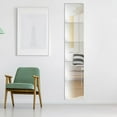 thumbnail image 4 of 4PCS 2MM Thick Acrylic Mirror Flexible Plastic Mirror Sheets Wall Mirror Tile, 4 of 7
