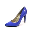 thumbnail image 1 of Highest Heel Womens 4" Plain Pump Lilac Patent PU Shoes, 1 of 2