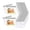 Gray, variant on Washable Moisture Resistant Cosmetic Bags, Cute Pill Pouches For Travel Bag Separation, Elegant Slide Lock Small Containers For Jewelry Organizing And Daily Grooming Accessories, Pink 10 Pack