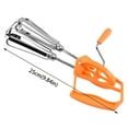thumbnail image 4 of Stainless Steel Hand Crank Beater - Double-Bar Design, Comfortable Handle, Quick Mixing for Sauces/Seasonings - Kitchen Cooking Tool, 4 of 5