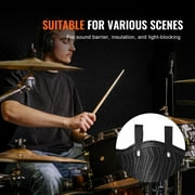 KFFKFF Sound Dampening Blanket 96 x 80 Studio Grommeted Blanket Acoustic Black