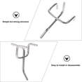 thumbnail image 3 of ELAYARD 50 Pcs Pegboard Hooks Heavy Duty Iron Peg Board Hooks for Home Garage Shop, 3 of 7