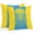 Blue Yellow, variant on Outdoor Pillow Covers Waterproof, Pineapple Throw Pillowcase Decorative Cover, Boho Tropical Dark Green Yellow Stripe Summer Garden Cushion Case Set of 2 for Sofa, Couch, Tent, Patio 16"x16"