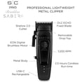 thumbnail image 2 of Stylecraft Recortadora Clipper Profesional Metalica Saber 2, 2 of 4