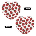 thumbnail image 2 of Kdxio Hand Drawn Strawberry Pocket Mirror, 1X/2X Travel Makeup Mirror 2-Sided Folding Small Mirror Portable Double-Sided Magnifying Cosmetic Mirror for Gift-Heart Shape, 2 of 9
