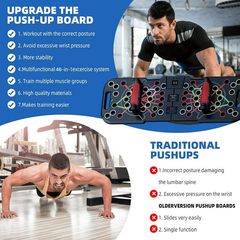 Buy Upgraded Pilates Bar Kit –46.5” Adjustable Exercise Equipment
