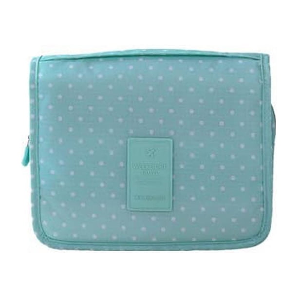 Billuyoard Bolsa de maquillaje, estuche de aseo de viaje portátil, bolsa organizadora, bolsa de almacenamiento de cosméticos Almacenamiento y organización del hogar